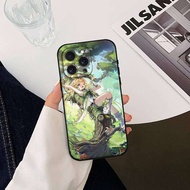 Game W-Wuthering W-Waves Phone Case For IPhone 1716 15 14 13 Pro Max 11 12 Mini X Xs XR Black Silico