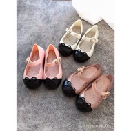 KY-DMelisa2022New Spring and Autumn Girls Jelly Shoes Princess Soft-Soled Pumps Dance round Head Children Performance Sh