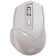 เมาส์ไร้สาย bluetooth Inphic DR6 Mouse Wireless (มีแบตในตัว) 2.4G + 5.0บลูทูธ/4.0-Tri โหมดเมาส์ไร้สาย1600Dpi ปิดเสียงเมาส์สรีรศาสตร์สำหรับแล็ปท็อปไอสําหรับแล็ปท็อป PC Mac Linux