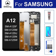 LCD For Samsung Galaxy A12 A125 SM-A125F A125DS 125M A125U A125U1 A125N A125W Display Touch Screen D