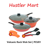 Cuoco Volcanic Rock Wok Set PCU01