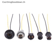 EVER 2PCS T10 T13 T15 Soft Bulb Holder Adapters Cable LED Bulb Connector Socket Wedge Base Light Bul