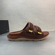 WTAPS x HOKA ONE ONE ORA Luxe Slippers Men's and Women's Velcro Brown