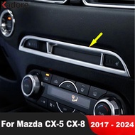 Car Seat Heat Switch Button Cover Trim For Mazda CX5 CX-5 KF CX-8 CX8 2017-2024 Interior Accessories