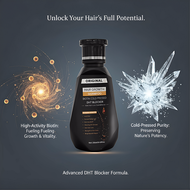 Original Biotin Hair Growth Shampoo 250ml - Advanced DHT Blocker Formula for Hair Vitality, Buy One 