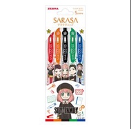 日本直送🇯🇵預購🛍日本文具 Zebra SARASA SPY x FAMILY Anya 0.5mm 啫喱筆 ( 單支 / Set 裝 )