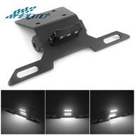 For HONDA CBR150R CBR 150 R 150R 2016-2022 2023 Rear License Plate Holder Frame with LED light Tail 