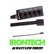 1 To 5 4-Pin Molex TX4 PWM CPU Cooling Cooler Fan Splitter Cable