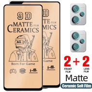 4PCS For Redmi 12C 12R 12 A1 A2 + Note 14 12S 12 Pro Plus 4G 5G Full Cover Matte Screen Protector Fr