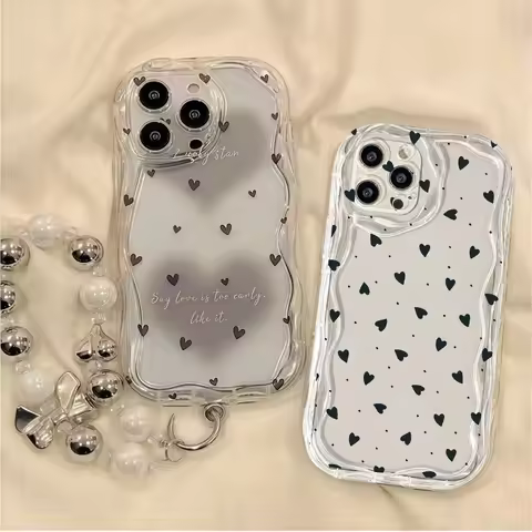 Love Heart Hang Strap Case For Huawei Honor 400 200 90 Lite 300 Pro X9D X7D X9B X8C X8A X8B X7B X6A 