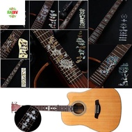 RADIV Cross Inlay Decals 22 Styles Musical Instrument Guitar Inlay Sticker Acoustic Guitar Electric 