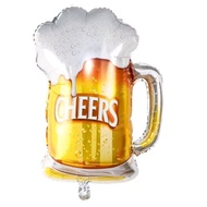 Beer Glass Foil Balloon Cheers Jumbo Foil Balloon/ H6