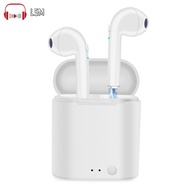LSM i7 Tws Wireless Headphones Bluetooth-compatible 5.0 Headset Sports Earbud With Microphone Charging Box Suitable For