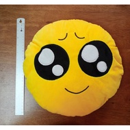 Ready stock♥30cm Yellow Round Cushion Soft Emoji/10.4cm small emoji/Toy/ Doll /Emoji Pillow