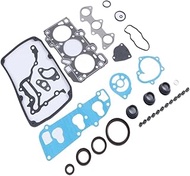 ATATQW 1set Full Engine Gasket Set with Head Gasket Compatible for Mitsubishi 3G83 6-valves Engine M