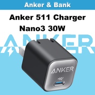 Anker USB C GaN Charger 30W 511 Charger (Nano 3) PIQ 3.0 Foldable PPS Fast Charger Anker Nano 3
