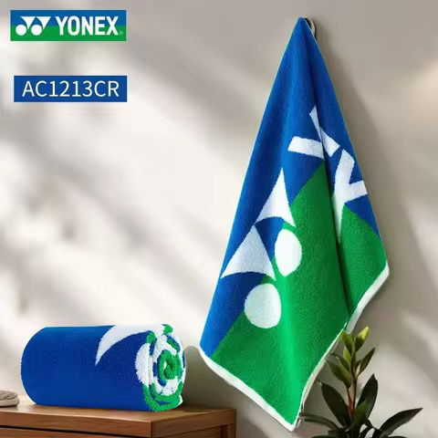 YONEX Badminton Sports Towel, Running Fitness Wiping Cotton Sweat Absorbing Towel
