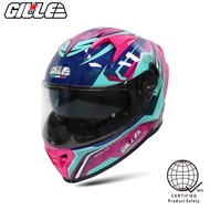 GILLE Z-501 GTS V2 SYNTH Full Face Dual Visor Motorcycle Helmet