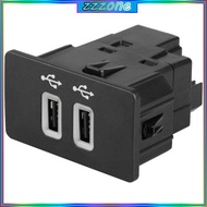 zzz Car Charging USB Port Insert with 2 Front Dashboard USB-A Ports HC3Z-19A387-F