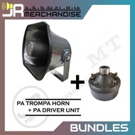 BUNDLE 46 - 1pc Horn 6x9" Trompa + 1pc Driver Unit Speaker SET