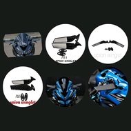 Full CNC Winglet Mirrors CBR150R CBR 250 NINJA 250FI R15 R25 NMAX PCX AEROX