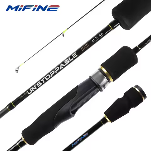 MIFINE UNSTOPPABLE SPIN Spinning Fishing Rod Lure Weight 0.3-4g/0.6-6g/0.7-8g UL Power 30T Carbon Ul