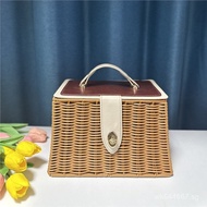 Box Wedding Birthday Festival Favor Supplies Gift Wedding Rattan Bridesmaid Gift Box Favor Multi-fun