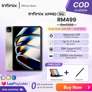 Infinix XPad 11.0" | 16GB RAM+512GB ROM | Dual SIM 5G LTE | Android Tablet + Free Stylus