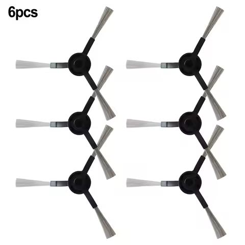 6pcs Corner Side Brush For Tefal For X-PLORER SERIE 130 AI Robot Vacuum Cleaner Replacement Enhance 