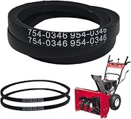 754-0346 954-0346 Drive Belt Replacement 3/8 Inch by 30 Inch Fits MTD Cub Cadet Troy Bilt Snow Throw