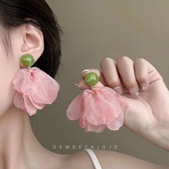 Seaside Vacation Petal Earrings with Elegant Temperament2025Advanced Floral New Earrings Sweet Ear J