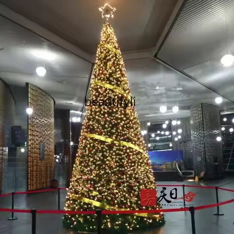 Modern Christmas Glowing Christmas Tree 4/5/6/7/8/9 Outdoor Large Frame Christmas Tree Package A50