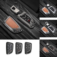 Zinc Alloy TPU Leather Car Key Case Cover For Cadillac CT5 CT6 XTS XT4 XT5 ATS