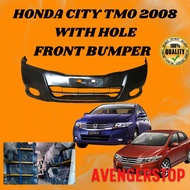 HONDA CITY TMO 2008 WITH HOLE FRONT BUMPER 100% GOOD QUALITY NEW BARU PLASTIC PP MATERIAL PLASTIK