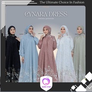 CYNARA DRESS AND CYNARA SCARF BY DAFEENA QISMA STORE/