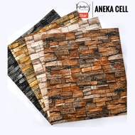 3D Brick Wall Wallpaper / 3D Foam Wallpaper 77x70cm 4.5mm Thick Foam Wall Wallpaper To Beautify Room