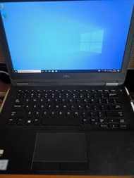 Dell E7270 i7-6600 8GB Ram 256SSD NVME Notebook Laptop 手提電腦
