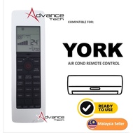 York Air Cond Conditioner replacement Remote Control 041 YWM series YWM5J10 YWM3F10 YWM3F15 YWM3F20 