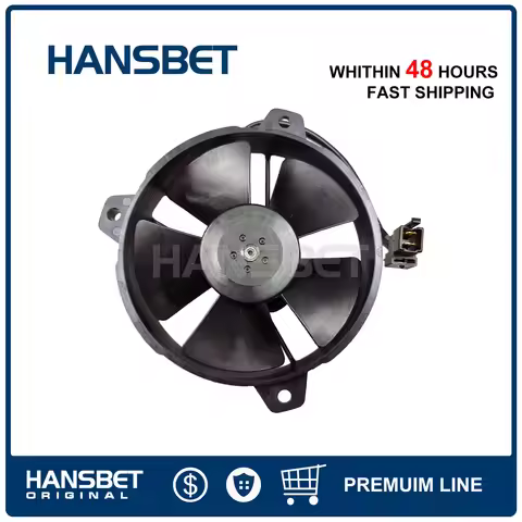 Motorcycle Cooling fan 30103011 5.2" 12V Puller Fan High Performance Straight Blade 342 CFM VA31-A10