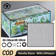Fish Tank Lid Cover 60×40cm Magnetic DIY Aquarium Anti-Jump Fish Tank Top Protective Cover Fish Tank