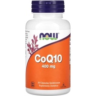NOW Coq10 400mg, 30 Softgels
