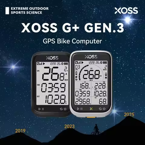 XOSS G3 G3+ Gen3 GPS Bike Computer Speedometer Road MTB Cycling Training IP67 ANT+ Wireless Odometer