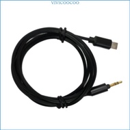 VIVI 3 5Mm to Type C Sound Cable for XM5 XM4 Headphones With Gold Plated Tip
