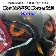 For Honda Forza750 Forza 750 2021-2024 Accessories Motorcycle Headlight Guard Stickers Waterproof De