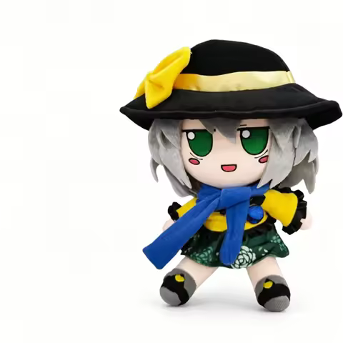 New 20cm KKHTA Komeiji Koishi Plush Toys Cute Soft Stuffed Anime Fumo Cosplay Pillow Dolls For Kid B