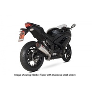 Scorpion Exhaust for Kawasaki Ninja 250 ('12-'16) Serket Taper Full System (RKA105SYSCEO)