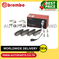 BREMBO ผ้าเบรคหลัง VW Caravelle T5 (1.9 2.0 2.5 3.2) 05-09 / VW (1 ชุด / กล่อง)
