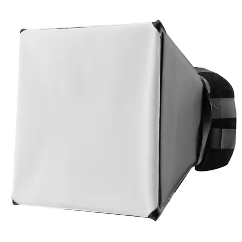 Flash Diffuser Reflector Softbox 125x100mm DSLR Photo Flash Diffuser Light Soft Box Universal Foldab