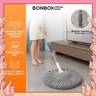 BONBOX BCT3802 Automatic Rotating Mop Magic Twist Mop Automatic Wring Floor Mop