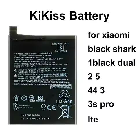 Mobile Phone Battery High-Efficiency BS06FA BS01FA BS05FA 2360-4500Mah For Xiaomi Black Shark 1BLACK
